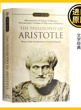 亚里士多德哲学 英文原版 The Philosophy of Aristotle 形而上学 西方哲学 全英文版原著正版进口英语书籍 Signet Classics