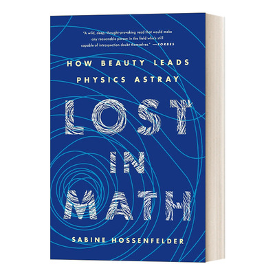 英文原版 Lost in Math 迷失在数学中 美如何将物理学引入歧途 英文版 Sabine Hossenfelder 进口英语原版书籍