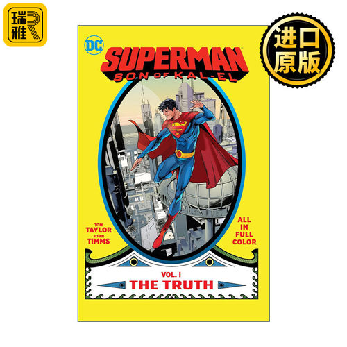 英文原版 Superman Son of Kal-El Vol.1 The Truth 超人 卡尔艾尔之子 卷一 DC漫画 Tom Taylor 英文版 进口英语原版书籍