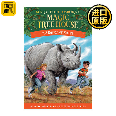 Rhinos at Recess (Mth37) 休息的犀牛 神奇树屋37 精装