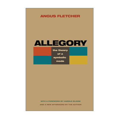 英文原版 Allegory 讽喻 一种象征模式理论 修订版 文学批评 Angus Fletcher 英文版 进口英语原版书籍