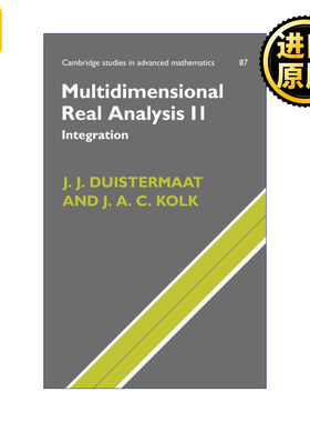 Multidimensional Real Analysis II 多维实分析 下 剑桥高等数学研究系列 精装