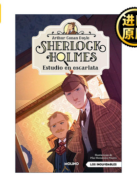 正版 Estudio en escarlata / A Study in Scarlet 英文原版 进口英语书籍