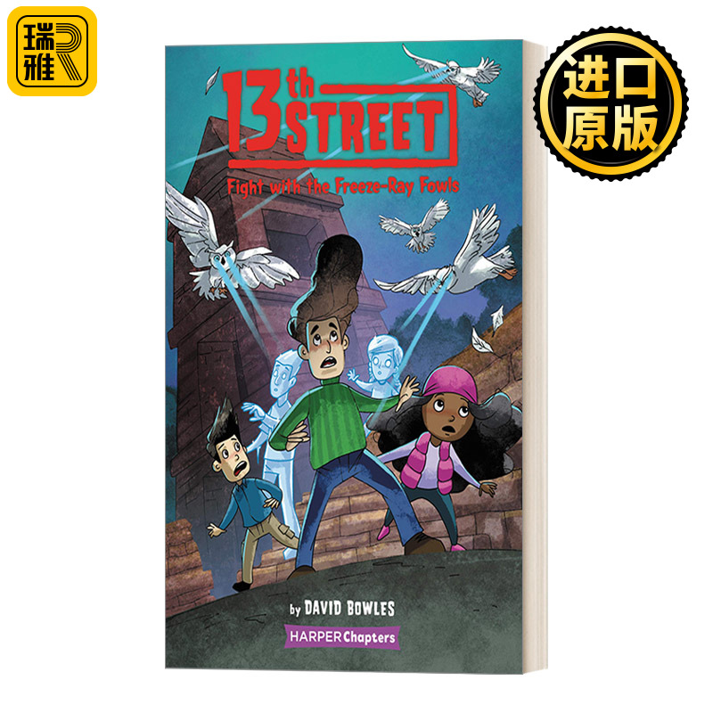 英文原版 13th Street 6: Fight with the Freeze-Ray Fowls 136 6-10