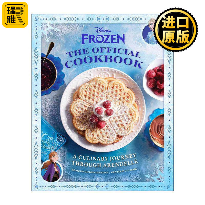 英文原版 Disney Frozen The Official Cookbook 迪士尼冰雪奇缘 精装官方食谱 艾伦黛尔美食之旅 英文版 进口英语原版书籍