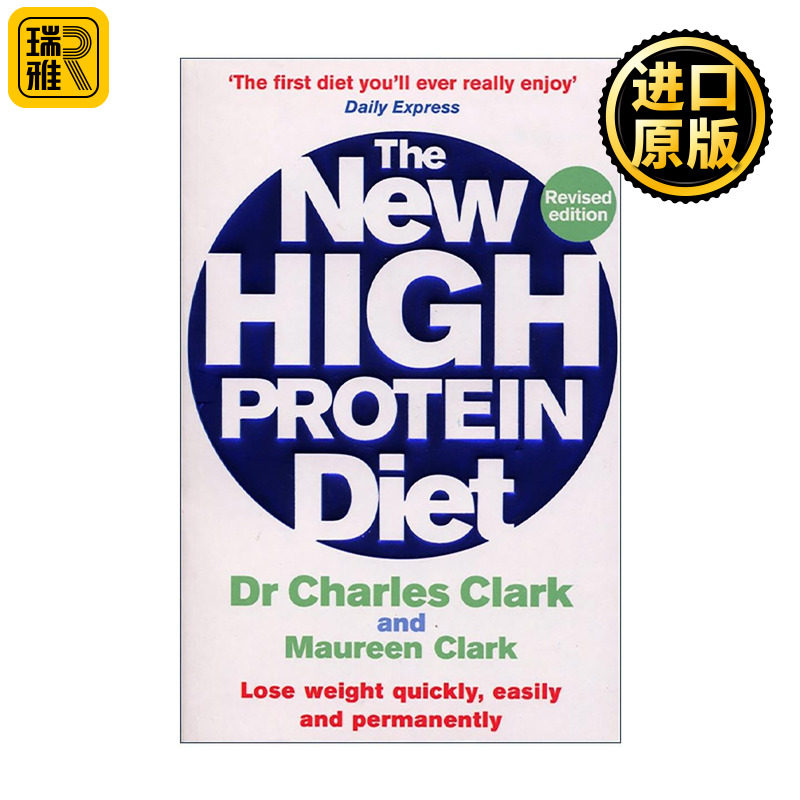 英文原版 The New High Protein Diet 新高蛋白饮食法 快速 轻松且持久地减轻体重 英文版 进口英语原版书籍