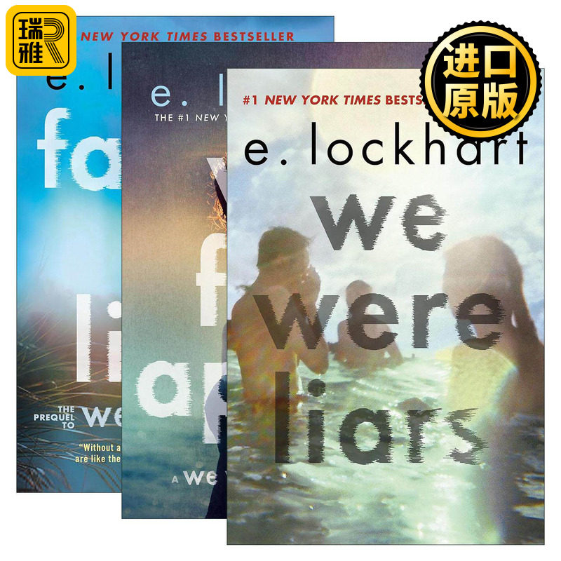 英文原版 We Were Liars 说谎的人系列3册 青少年家庭主题小说 英文版 进口英语原版书籍