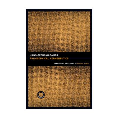 英文原版 Philosophical Hermeneutics 哲学解释学 30周年纪念版 加达默尔 英文版 进口英语原版书籍