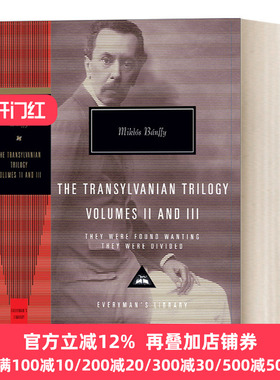 英文原版 They Were Found Wanting and They Were Divided 渴望与分裂 奥匈帝国命运三部曲2&3 Everyman精装收藏版 英文版 进口书