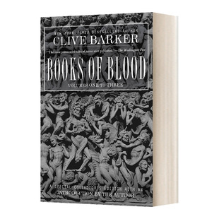 英文原版小说 Books of Blood Vols 1-3 血之书 第1-3卷 英文版 Clive Barker 进口英语原版书籍