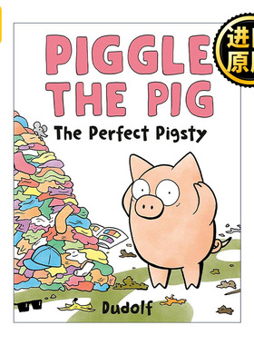 英文原版 Piggle the Pig The Perfect Pigsty 小猪系列 很好的猪圈 儿童精装绘本 Dudolf 英文版 进口英语原版书籍
