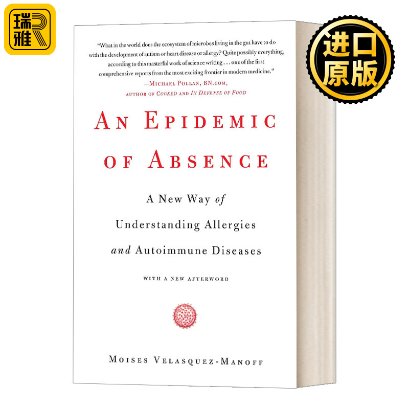 过敏大流行 微生物的消失与免疫系统的永恒之战 An Epidemic of Absence 书籍/杂志/报纸 人文社科类原版书 原图主图