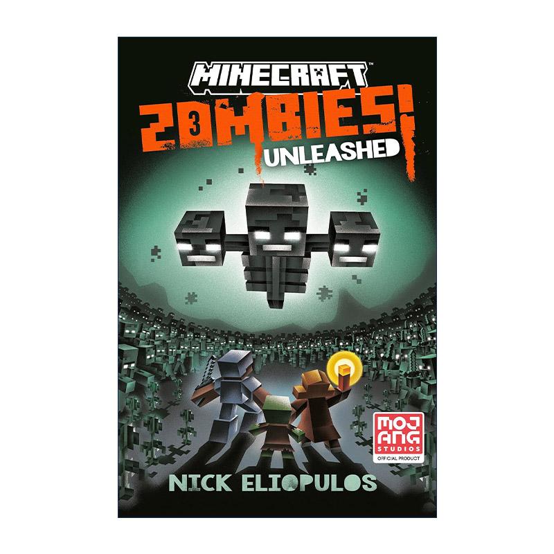 英文原版 Minecraft Zombies Unleashed 我的世界21 僵尸释放 精装官方小说 英文版 进口英语原版书籍