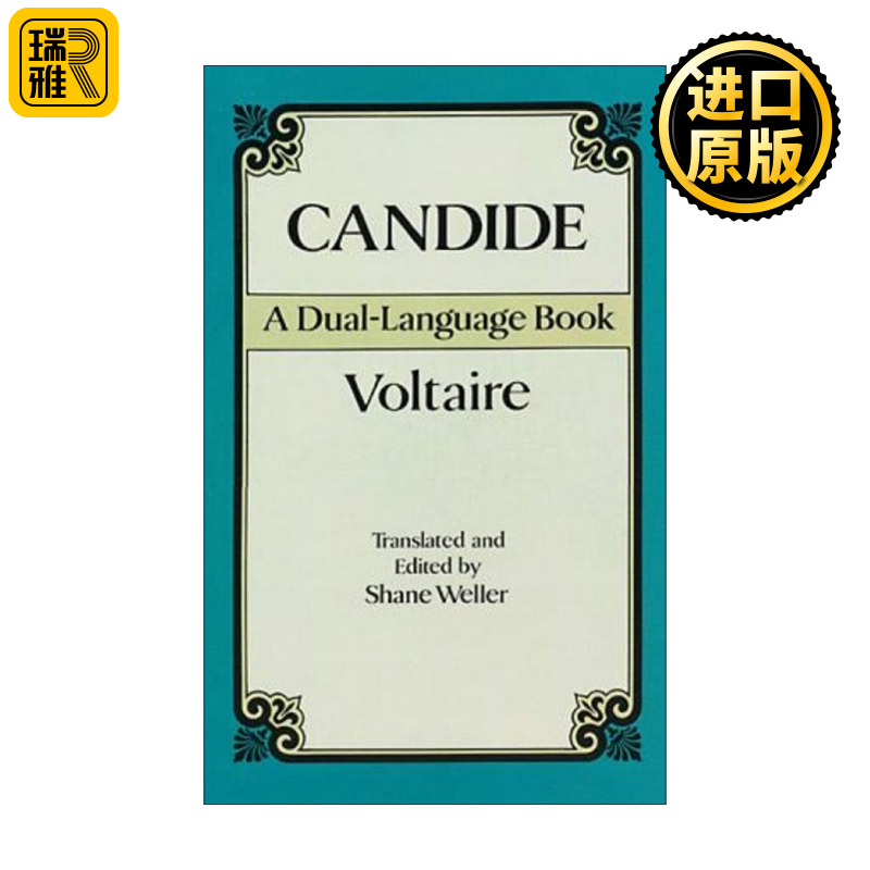 正版 Candide: A DualLanguage Book 英文原版 进口英语书籍