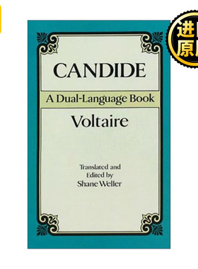 正版 Candide: A DualLanguage Book 英文原版 进口英语书籍