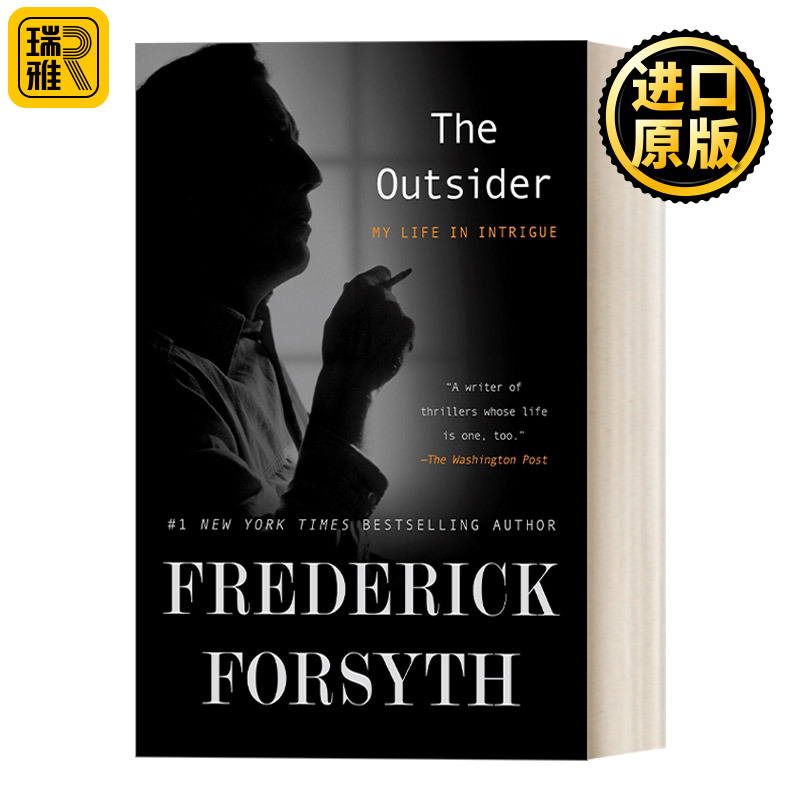 英文原版 The Outsider 局外人：我的神秘生活 惊悚悬疑小说家、Frederick Forsyth自传 书籍/杂志/报纸 人文社科类原版书 原图主图