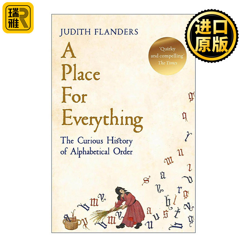 英文原版 A Place For Everything 万物分类归位 字母顺序的历史与文化 英文版 进口英语原版书籍