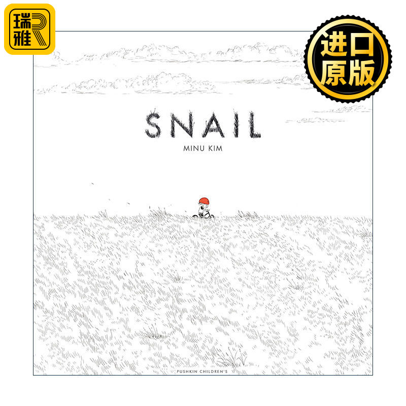 英文原版 Snail 蜗牛 儿童精装绘本 享受自己的节奏 韩国插画师Minu Kim 英文版 进口英语原版书籍