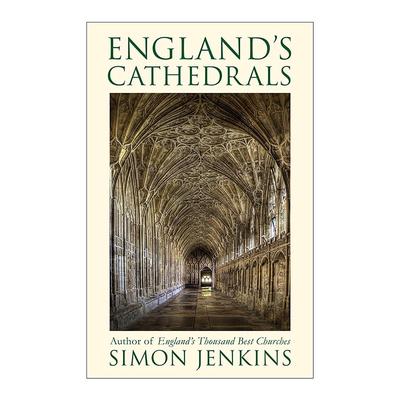 英文原版 England's Cathedrals 英格兰大教堂 西蒙·詹金斯 Simon Jenkins 英文版 进口英语原版书籍