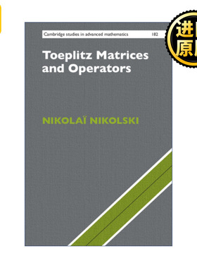 Toeplitz Matrices and Operators 托普利兹矩阵与算子 剑桥高等数学研究系列 精装
