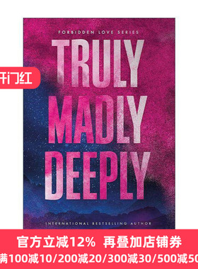 英文原版 Truly Madly Deeply 真爱至上 北美晋江浪漫爱情小说 L.J. Shen 禁忌之爱系列1 Forbidden Love 英文版 进口英语原版书籍