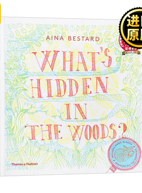 森林里藏着什么 光影魔术书 附三色滤镜 英文原版 What's Hidden in the Woods? 英文版 Aina Bestard 进口英语原版书籍