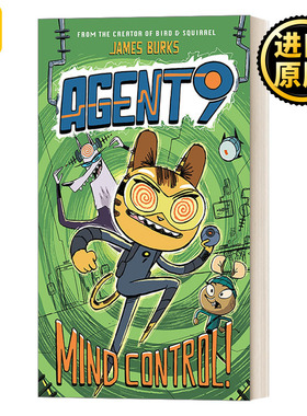 英文原版 Agent 9 Book 2: Mind Control! 92 James Burks