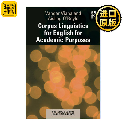 Corpus Linguistics for English for Academic Purposes 学术英语 语料库语言学导论系列