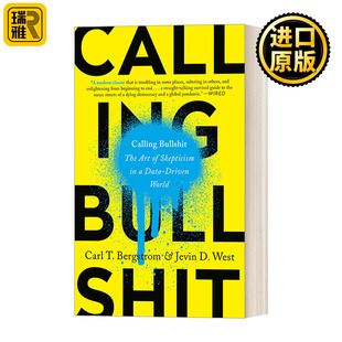 Calling Bullshit 拆穿数据胡扯：信息驱动世界的生存指南 社会语言学 Carl T. Bergstrom