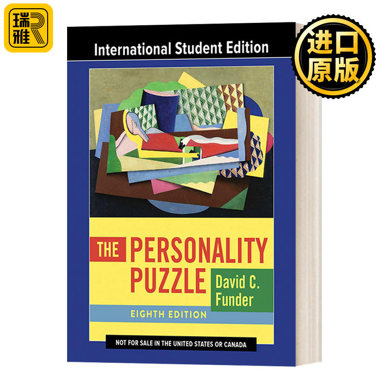 The Personality Puzzle人格心理学 国际学生版 第八版 英文原版