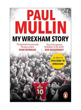 英文原版 My Wrexham Story 我的雷克瑟姆故事 英超球星保罗·穆林自传 英文版 进口英语原版书籍
