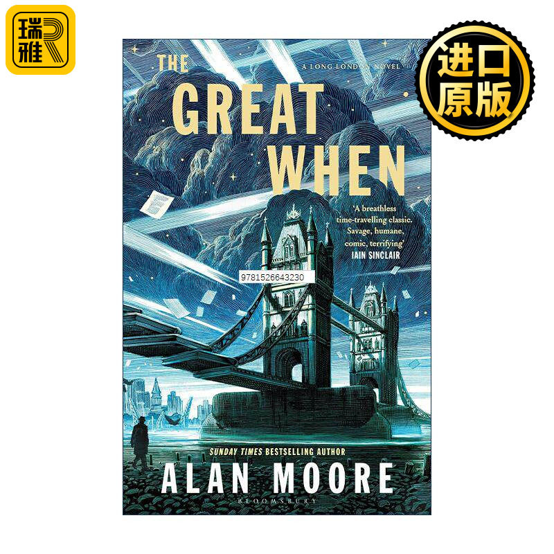 英文原版 The Great When 伦敦魔法记 果奖得主阿兰·摩尔新作 都市奇幻小说 英文版 进口英语原版书籍