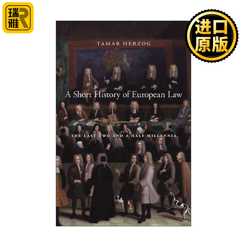 英文原版 A Short History of European Law 欧洲法律简史 两千五百年来的变迁 塔玛尔·赫尔佐格 英文版 进口英语原版书籍