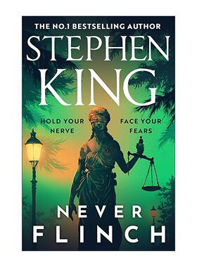 英文原版 Never Flinch 永不退缩 惊悚悬疑小说 斯蒂芬金新书 Stephen King 精装 英文版 进口英语原版书籍