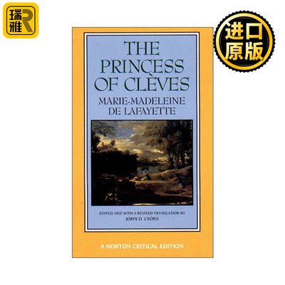 英文原版 The Princess of Cleves 克莱芙王妃 诺顿文学解读系列 Norton Critical Editions 英文版 进口英语原版书籍