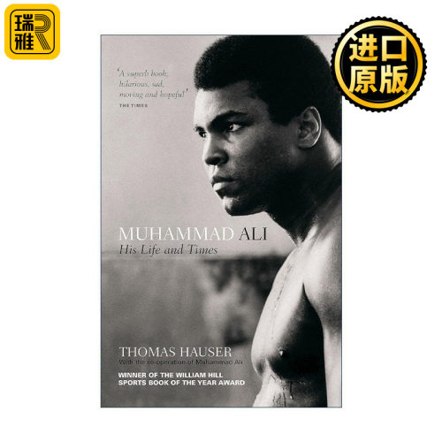 英文原版 Muhammad Ali His Life and Times 拳王阿里传记 英文版 进口英语原版书籍