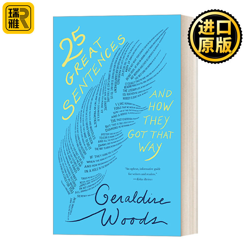英文原版 25 Great Sentences and How They Got That Way 25个好句子以及它们是如何做到的