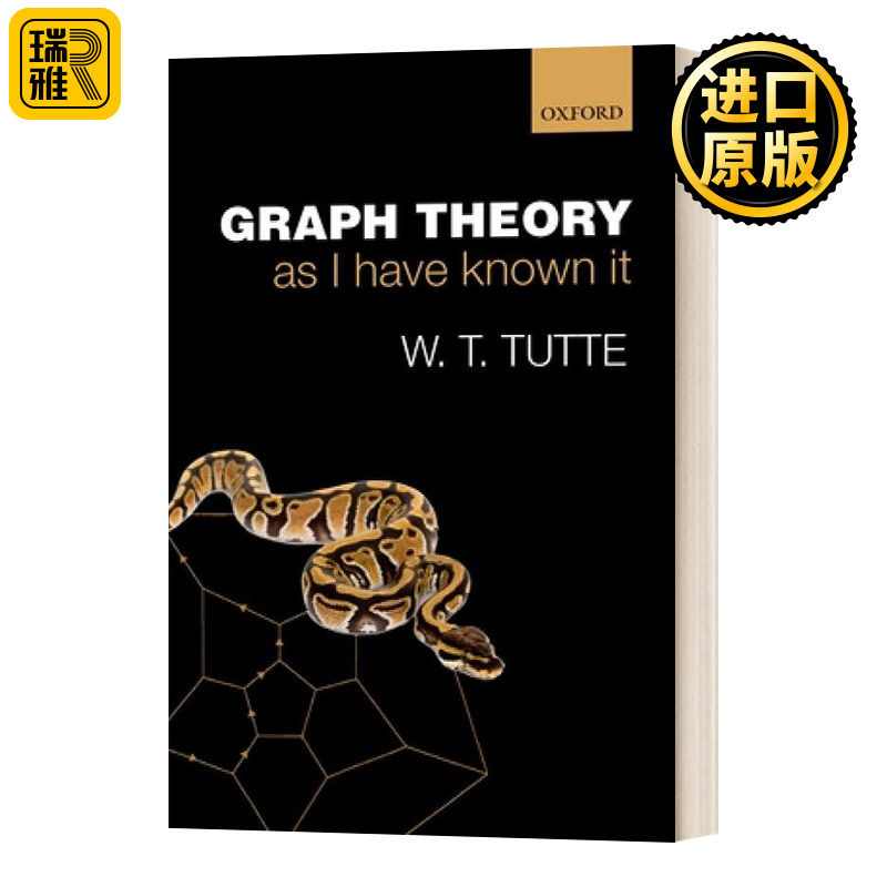 Graph Theory As I Have Known It正如我所知道的图论 英文原版