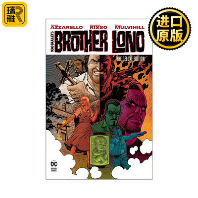 英文原版 100 Bullets Brother Lono 100颗子弹 洛诺兄弟 豪华精装收藏版 DC漫画 布莱恩·阿扎瑞罗 英文版 进口英语原版书籍