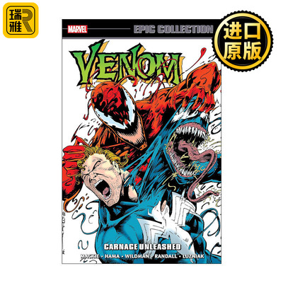 英文原版 Venom Epic Collection Carnage Unleashed 毒液史诗珍藏集 屠戮释放 漫威漫画 Mike Lackey 英文版 进口英语原版书籍