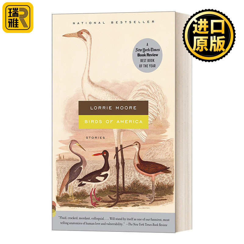 Birds of America: Stories (Vintage Contemporaries) 美国鸟人 美国国家书评人协会奖入围 Lorrie Moore