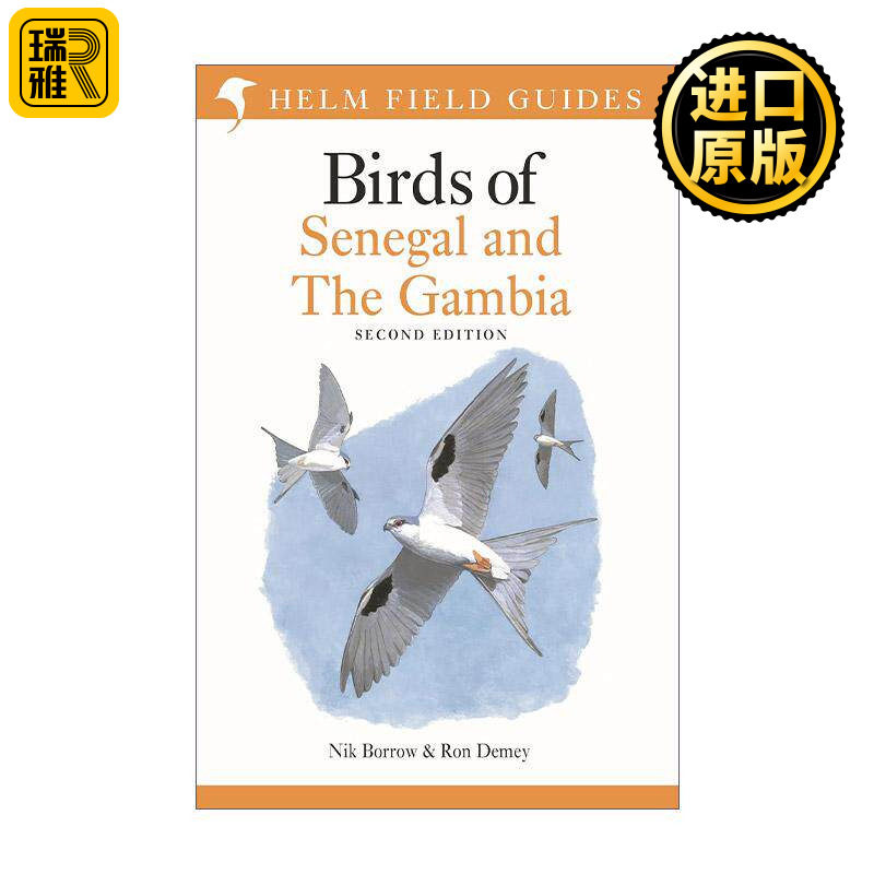 英文原版 Field Guide to Birds of Senegal and The Gambia 塞内冈比亚鸟类野外指南 英文版 进口英语原版书籍