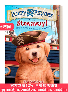 英文原版 Puppy Pirates 01: Stowaway! 01 Erin Soderberg