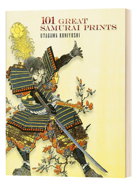 101  101 Great Samurai Prints  Utagawa Kuniyoshi  英文原版
