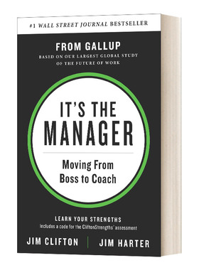 新领导力 成败在经理 It's the Manager Gallup 精装 Jim Clifton 盖洛普