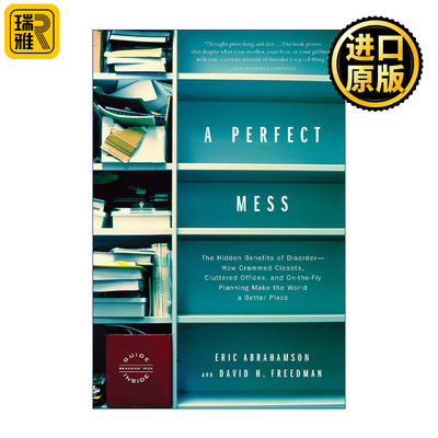 A Perfect Mess 完美的混乱 哥伦比亚大学教授Eric Abrahamson、统计学家David Freedman