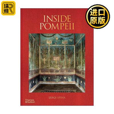 英文原版 Inside Pompeii 走进庞贝古城 人文景观摄影 精装 英文版 进口英语原版书籍