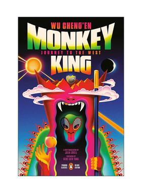 英文原版 Monkey King 西游记 中国四大名著英译版 企鹅经典豪华收藏版 吴承恩 英文版 进口英语原版书籍