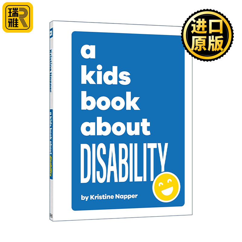 A Kids Book About Disability 给孩子的书 残障 正念引导价值观培养 DK科普百科读物