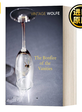 英文原版小说 Bonfire of the Vanities 虚荣的篝火 汤姆·沃尔夫 英文版 Tom Wolfe 令人振奋的兴奋剂实验作者 进口英语原版书籍